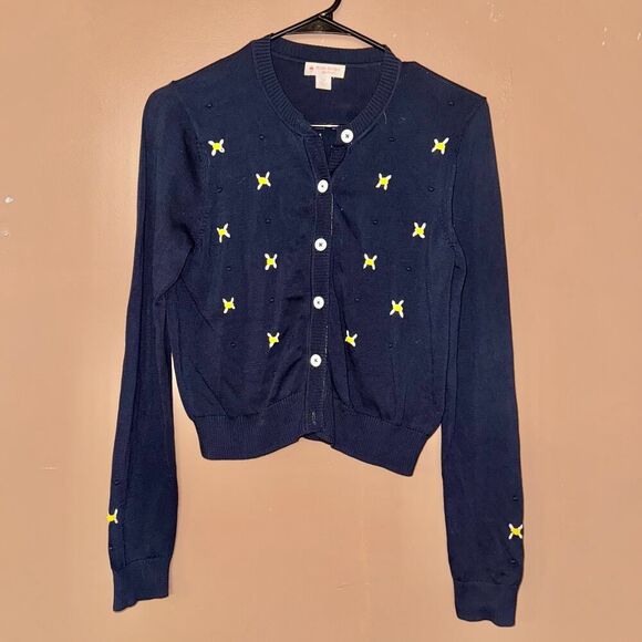 Brooks Brothers Red Fleece Bumblebee Cardigan - Size Medium - Picture 4 of 8